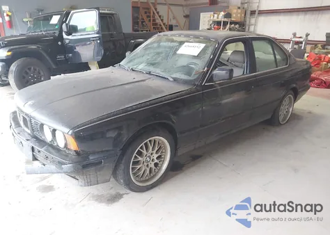 1992 BMW 525 I Automatic z USA, uszkodzony, nr VIN WBAHD6310NBJ71516